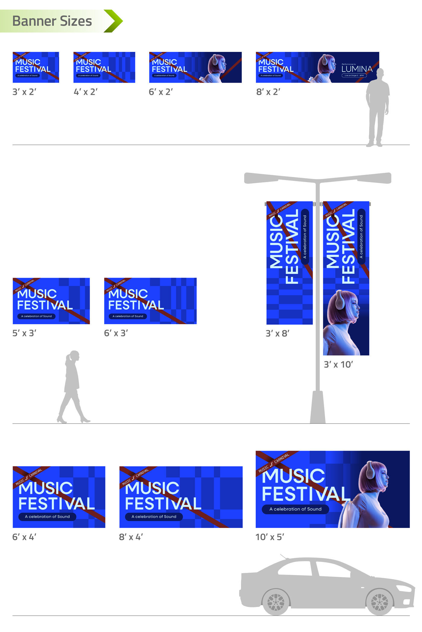 Standard Banner Sizes